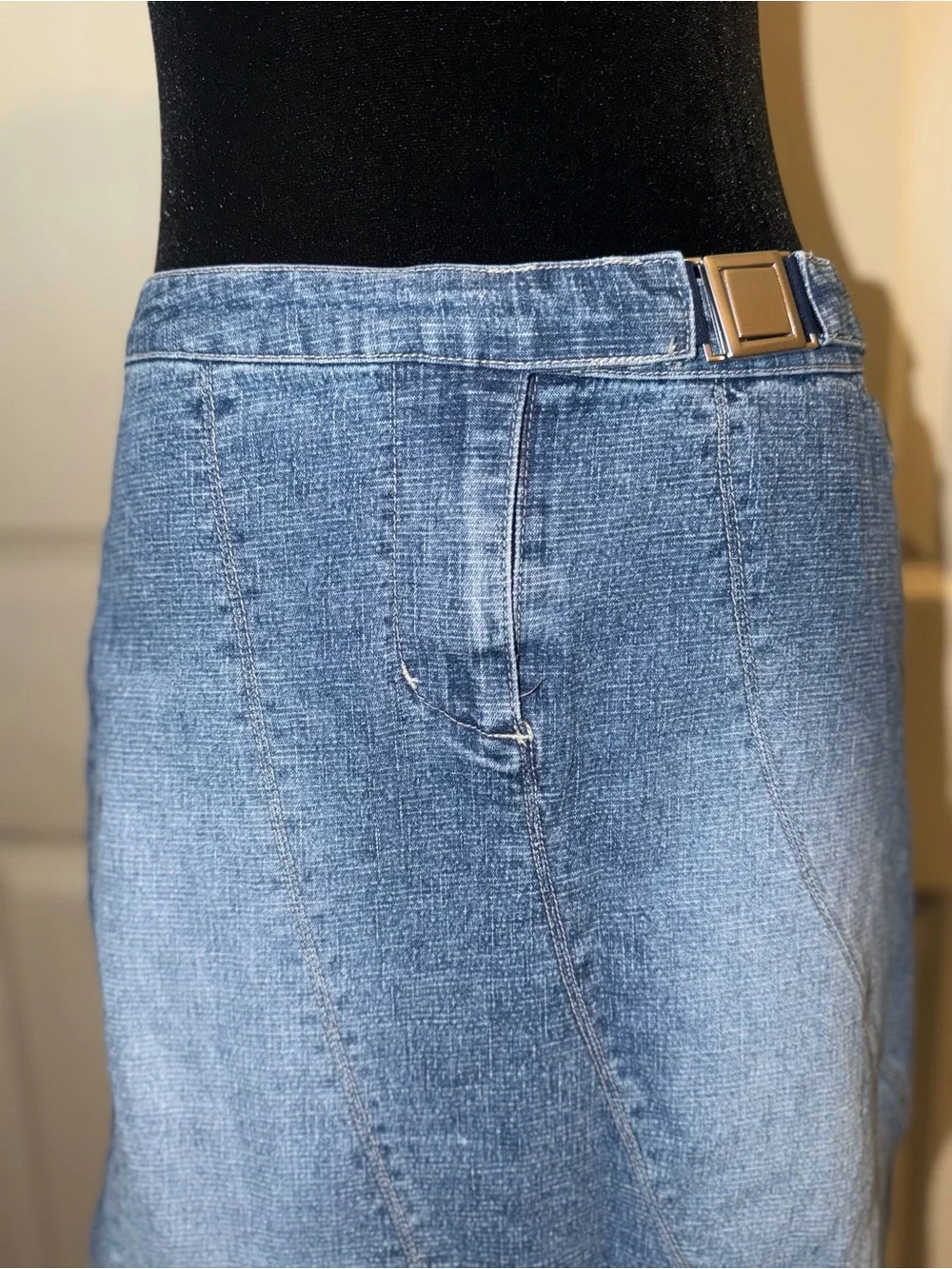 Vintage Revolt Jean Skirt